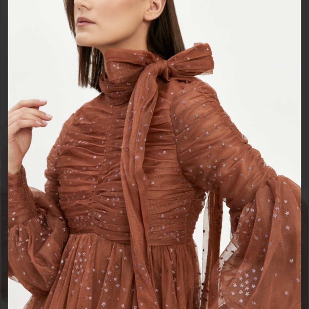 Zimmermann Brown Long Sleeve Dress - Picture 4 of 6